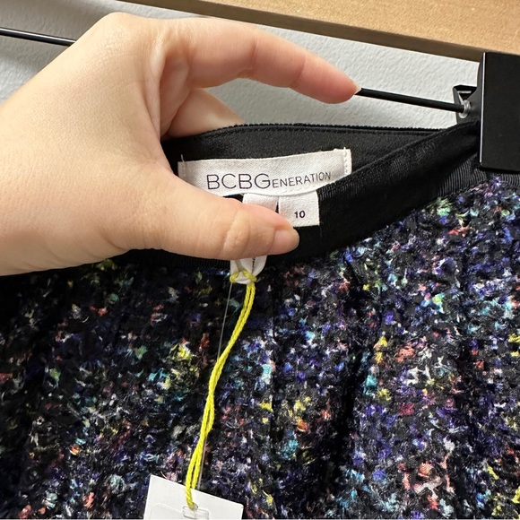 BCBG Generation Peplum Tweed Summer Shorts - Picture 6 of 10